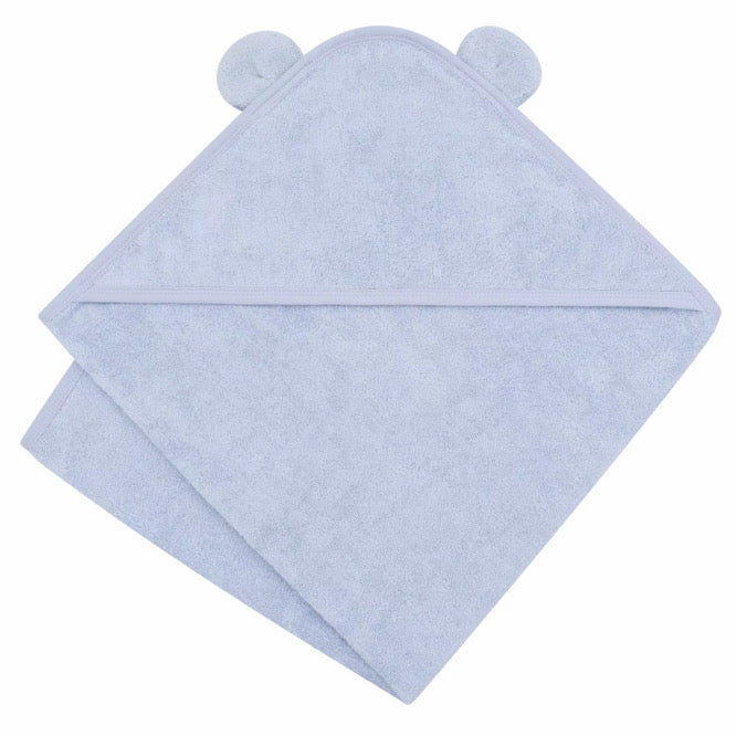 Personalised Organic Cotton Baby Hooded Towel with Bear Ears