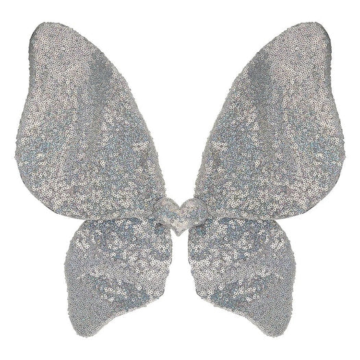 Sparkle Sequin Wings-silver