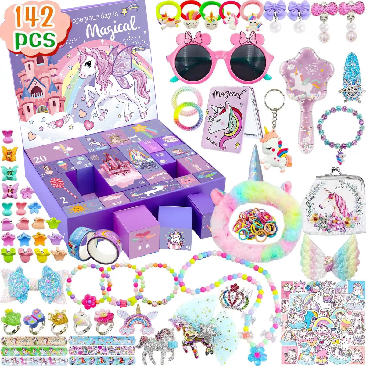 Kids Advent Calendar – 24 Days of Unicorn Christmas Surprises
