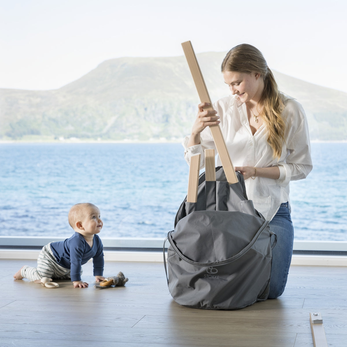 Stokke Clikk High Chair Travel Bag – Dark Grey