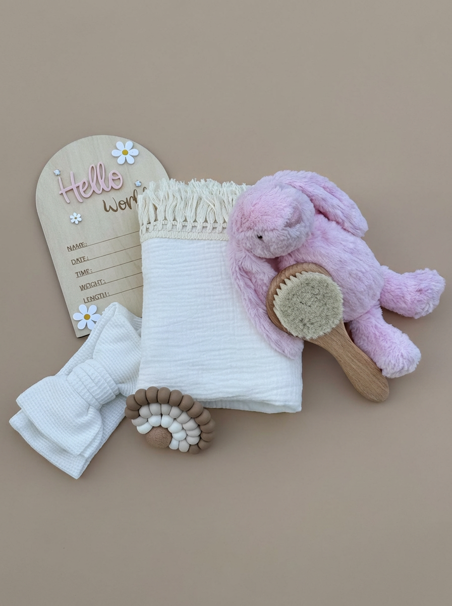 Pure & Cozy Newborn Bundle- Pink