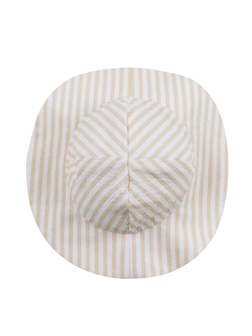 Bobby Seersucker Striped Bucket Hat