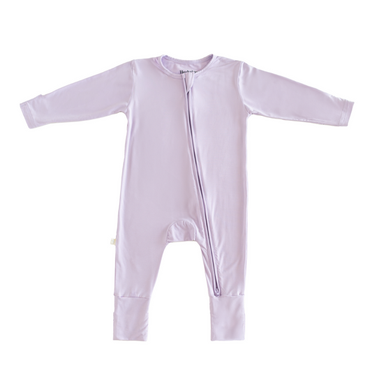 Zippered Sleepsuit in Lilac