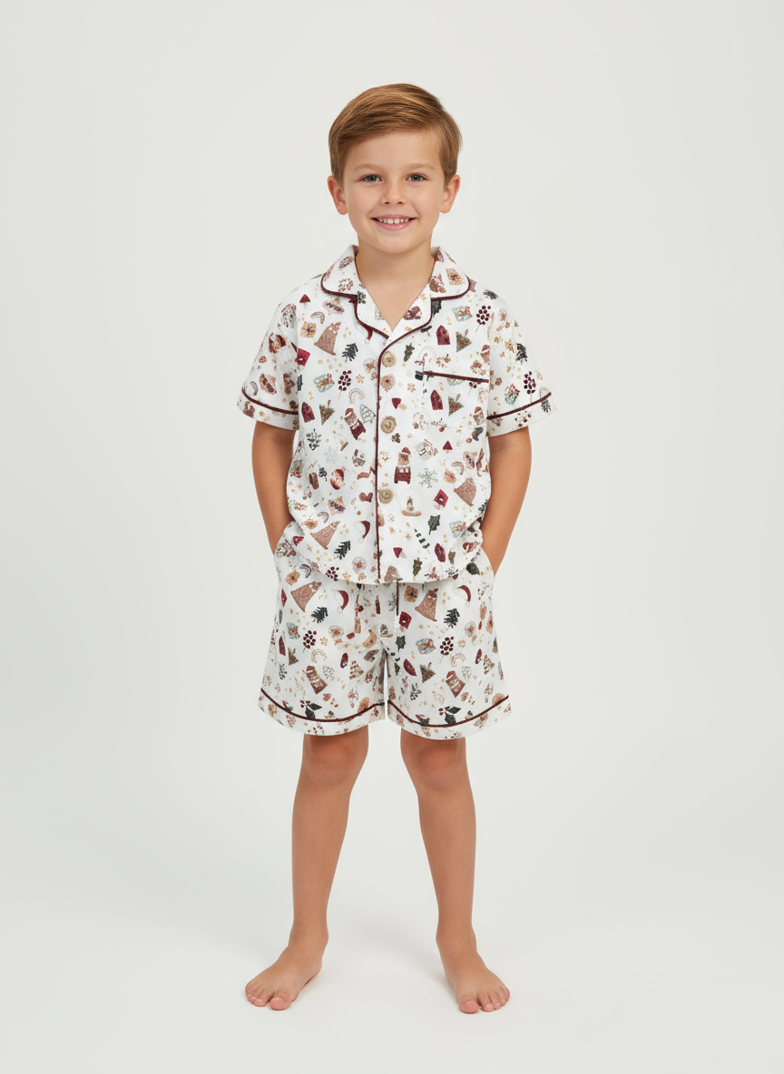 Merry Moments Kids Christmas Pyjama Set-Limited Edition
