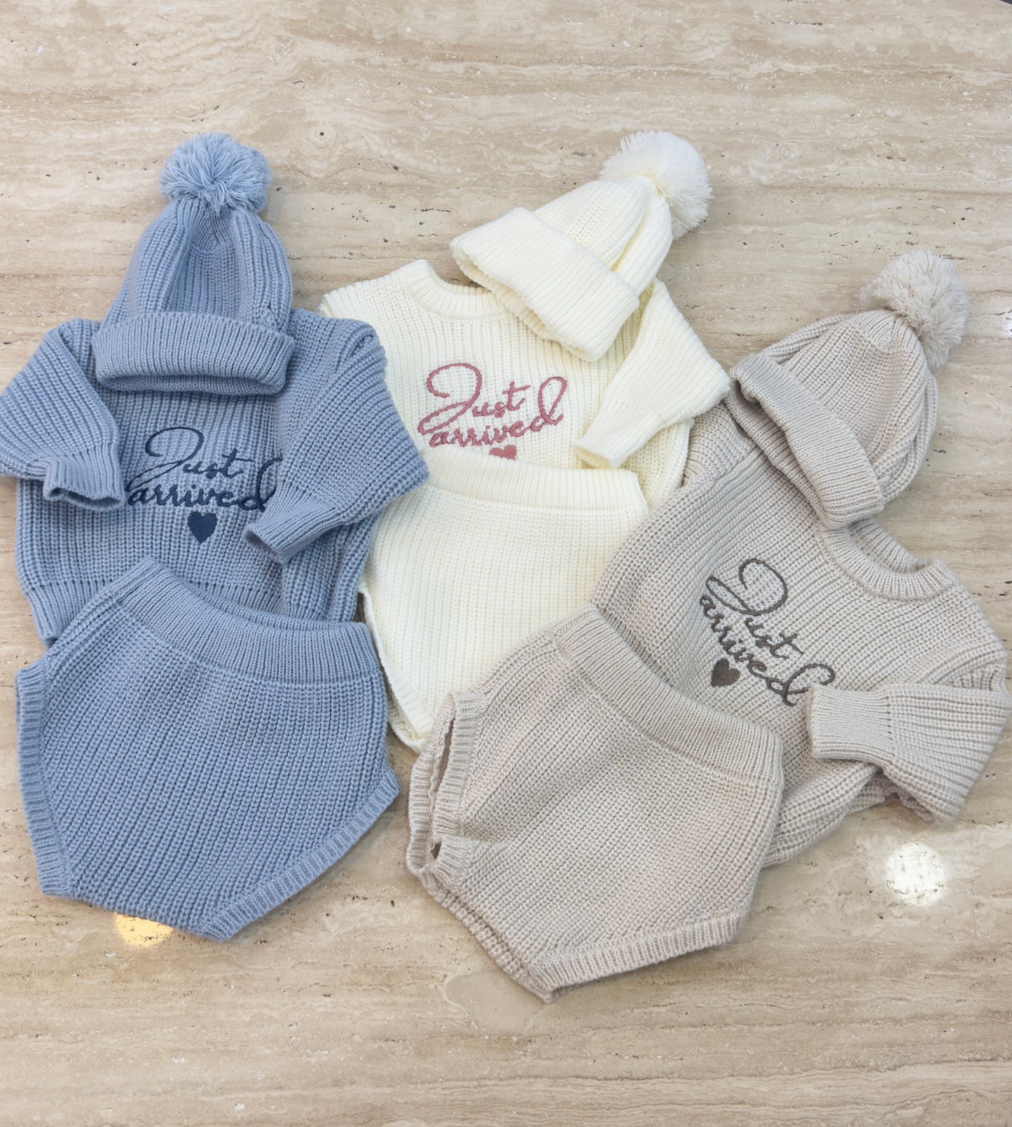 Just Arrived newborn announcement  Outfit