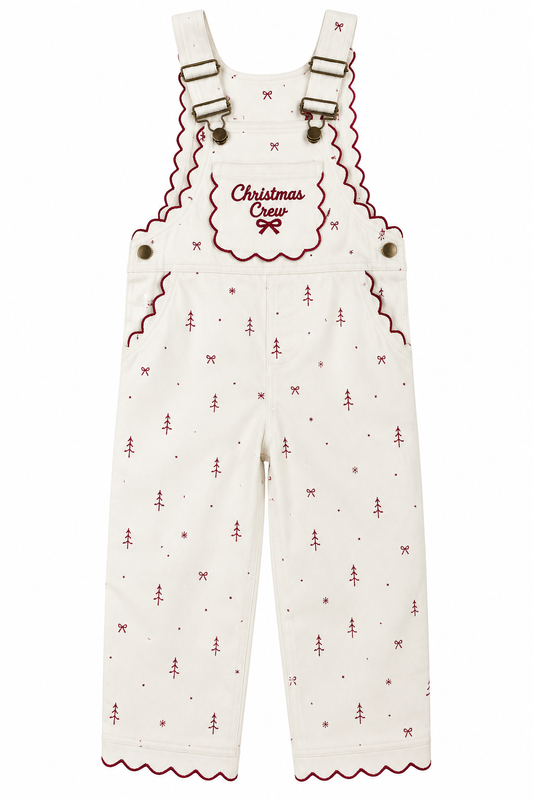 kids-christmas-embroidered-denim-overalls-cream-burgundy