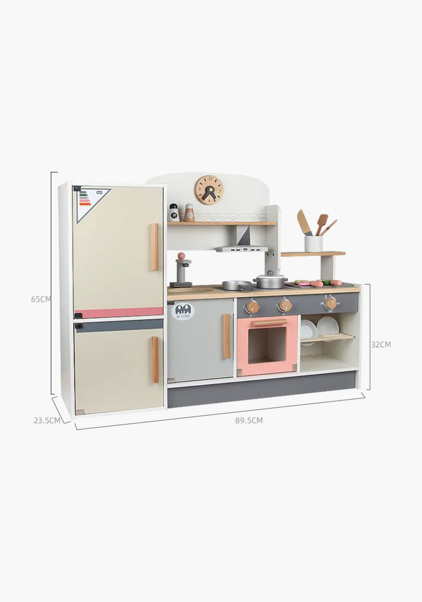 Wooden Kitchen Play Set