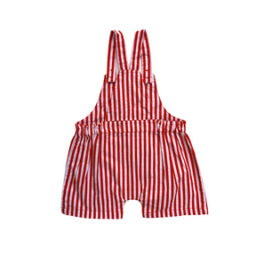 Dillon Seersucker Striped Short  Dungaree