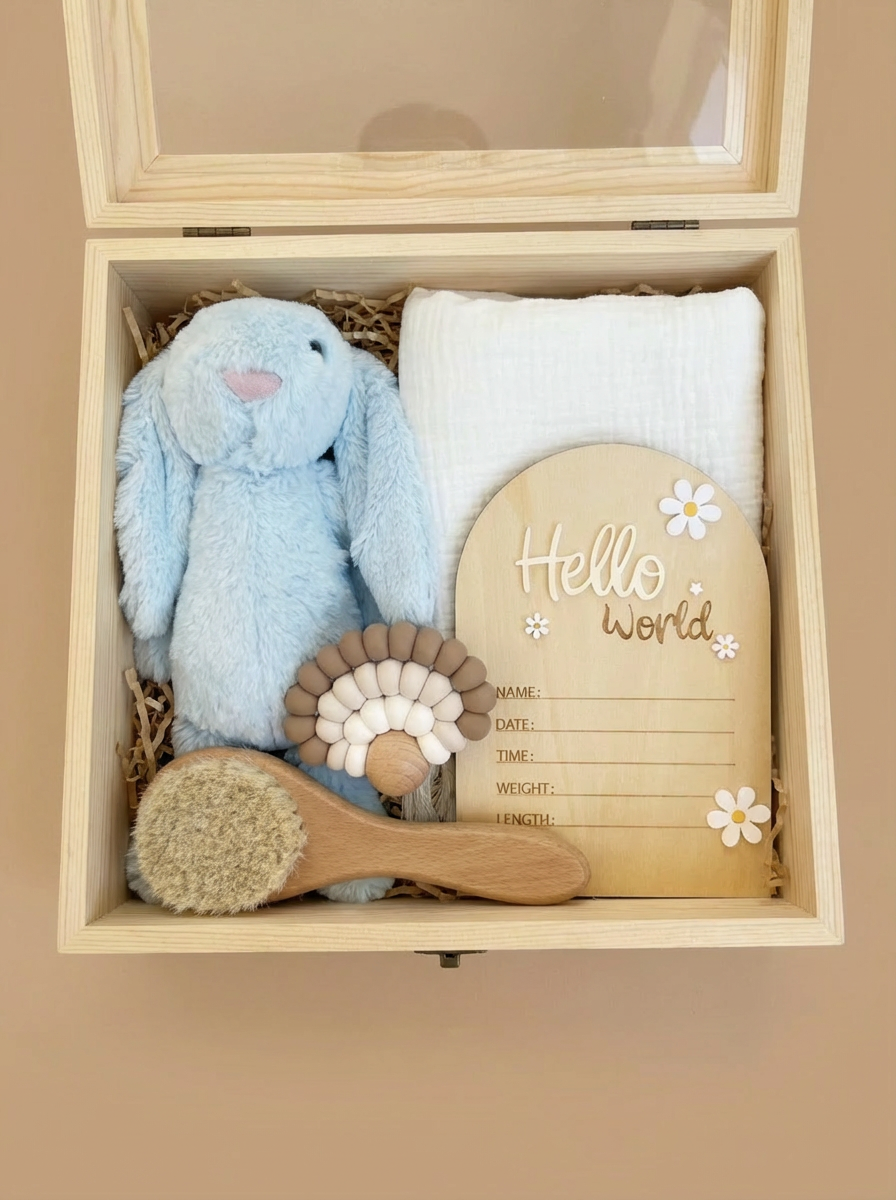 Pure & Cozy Newborn Bundle- Blue