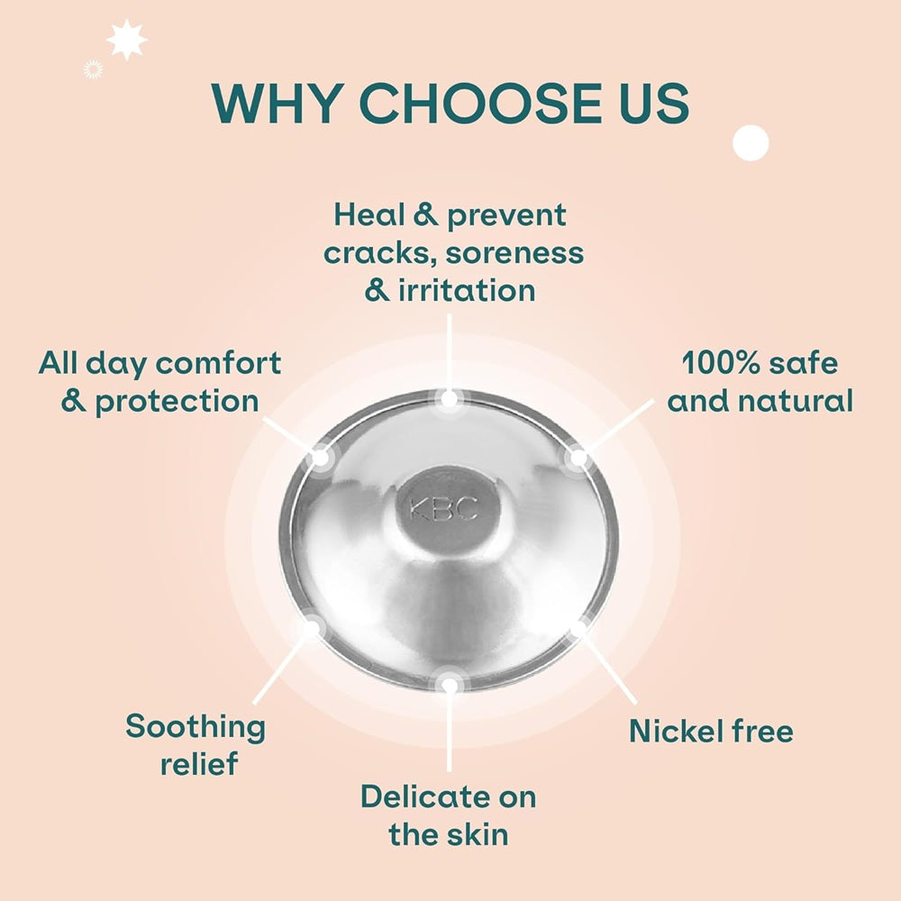 Silver Cups Nipple Shields - Regular