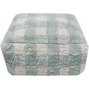 Pouf - Vichy Blue Sage