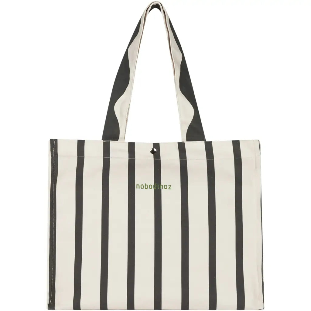 Portofino Maxi Bag - Black Stripe