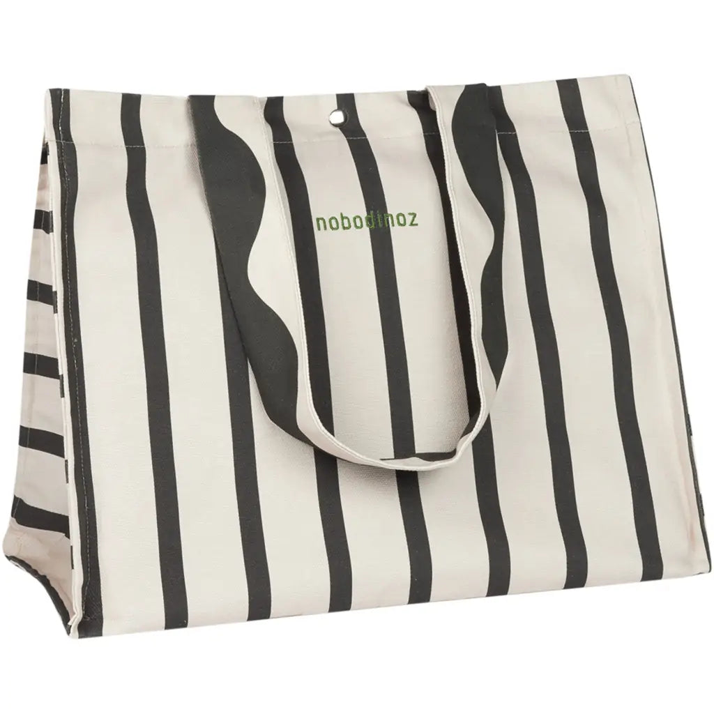 Portofino Maxi Bag - Black Stripe