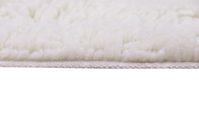 Dunes White Woolable Rug-L