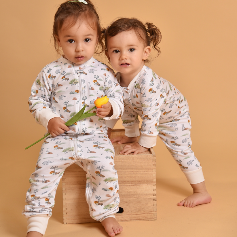 Safari Dreams Organic Zip Sleeper