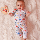 Eleonora - Car and Plane Adventure Organic 2-Piece PJs Set