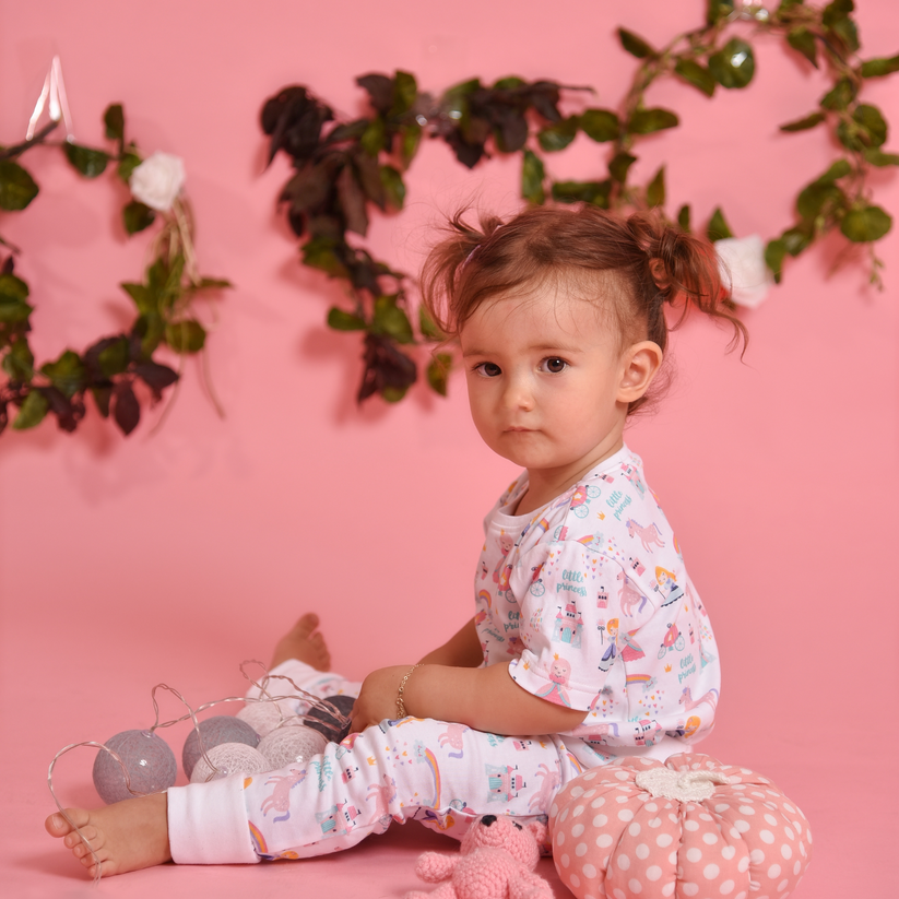 Eleonora - Little Princess Organic 2-Piece PJs Set