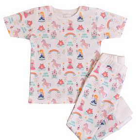 Eleonora - Little Princess Organic 2-Piece PJs Set