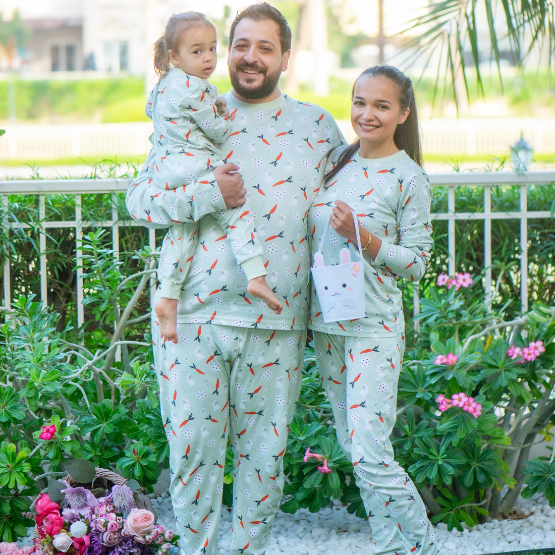 Easter Bunny Collection Men 2-Piece PJs