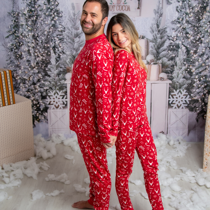 Eleonora - Deerest Dreams Adrenaline Rush Christmas MEN 2-piece PJs