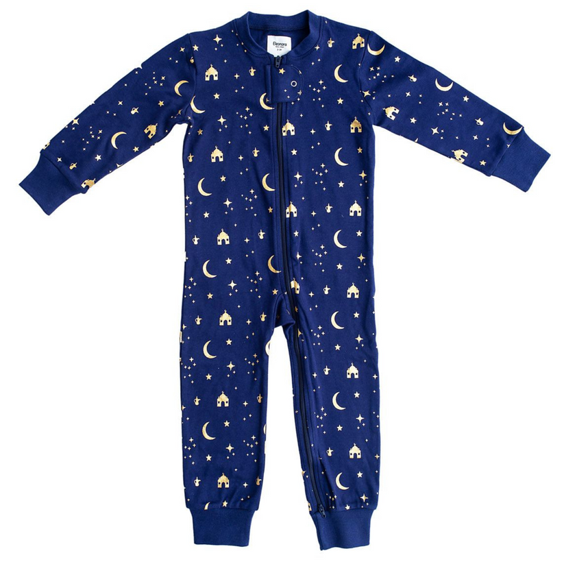 Eleonora - Evening Blue Ramadan Zip Sleeper