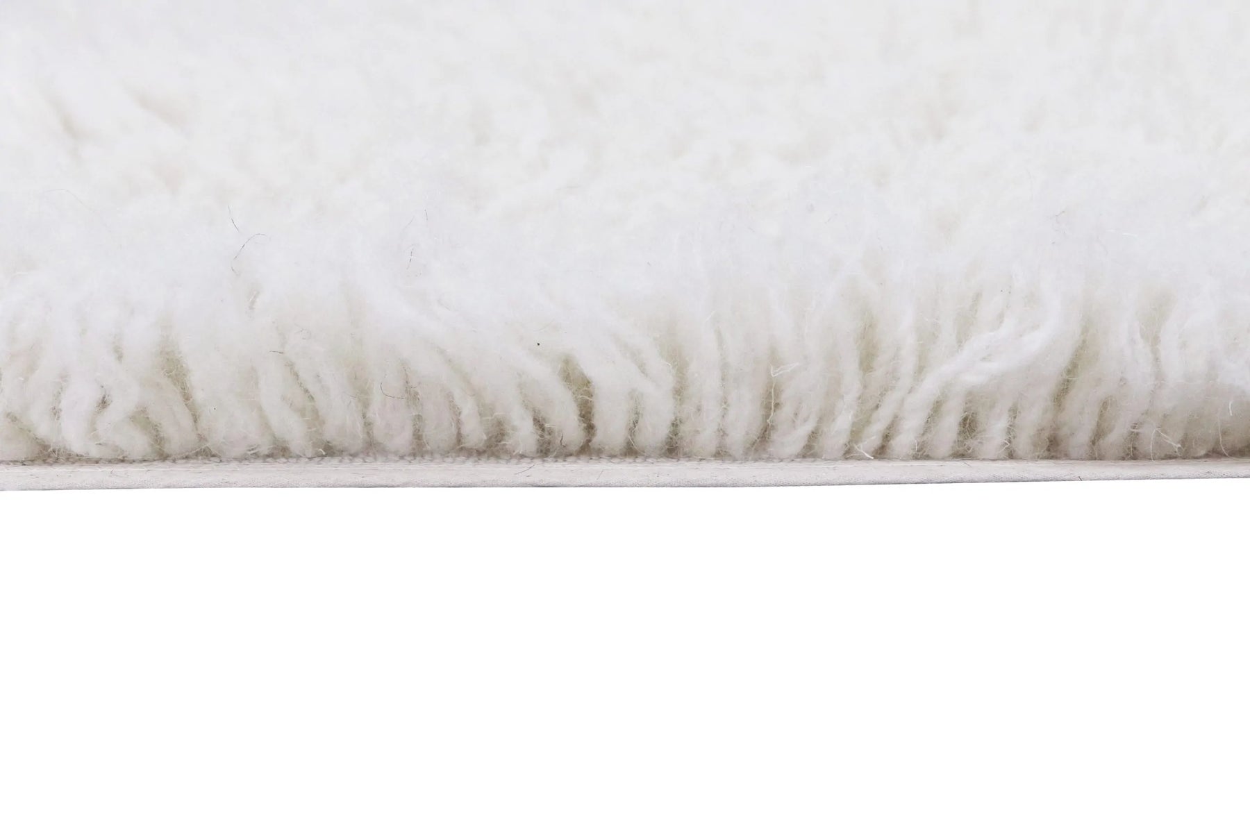 Woolable Rug - Arctic Circle - Sheep White - Round