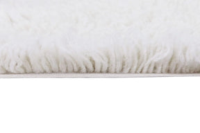 Woolable Rug - Arctic Circle - Sheep White - Round