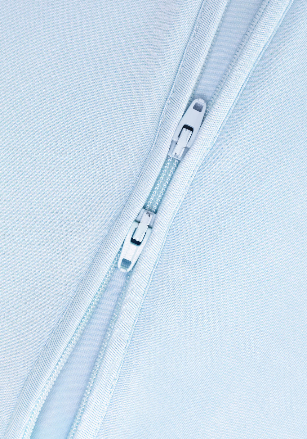 Zippered Sleepsuit in Baby Blue