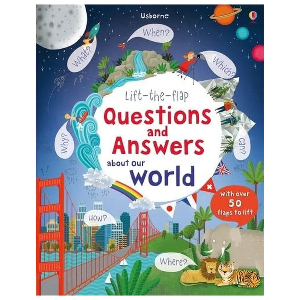 Lift-the-flap: Questions and Answers about our World