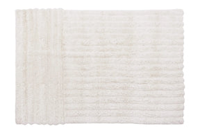 Dunes White Woolable Rug-L