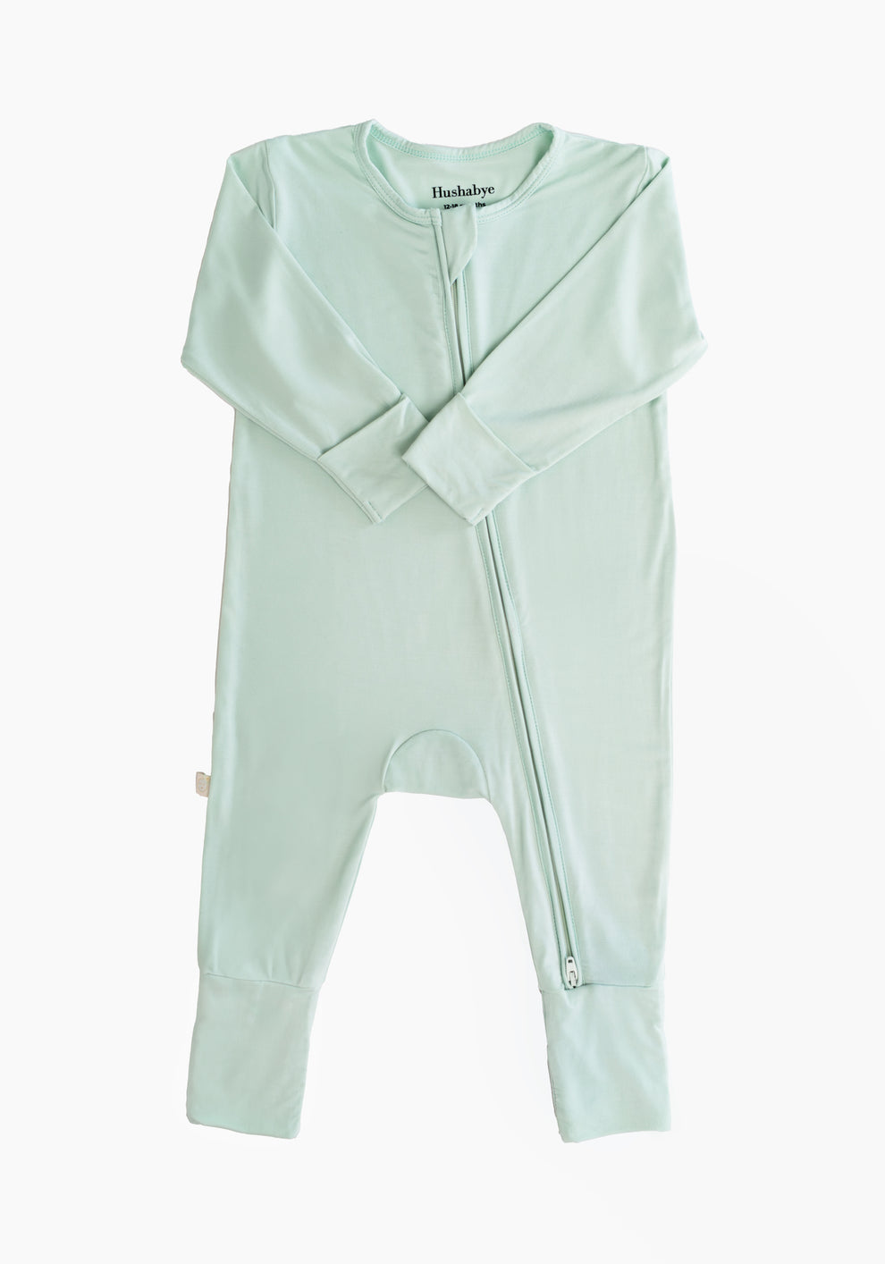Zippered Sleepsuit in Light Sage