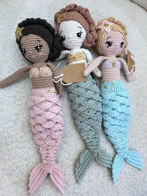 Handmade Chrochet Mermaid