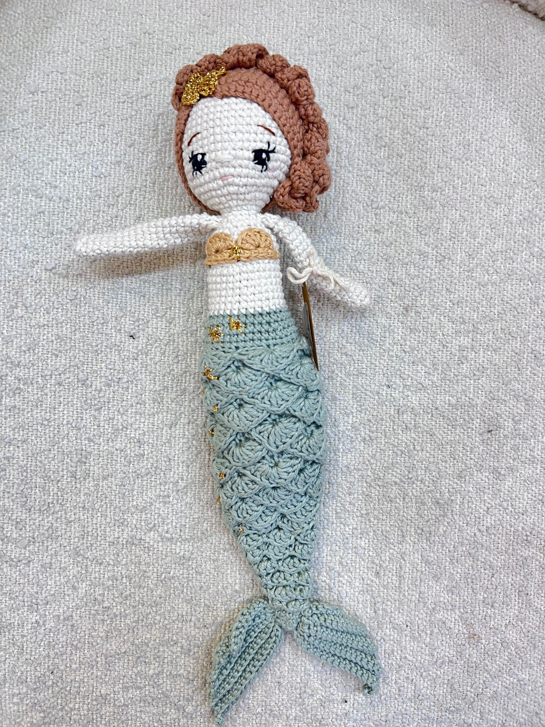 Handmade Chrochet Mermaid
