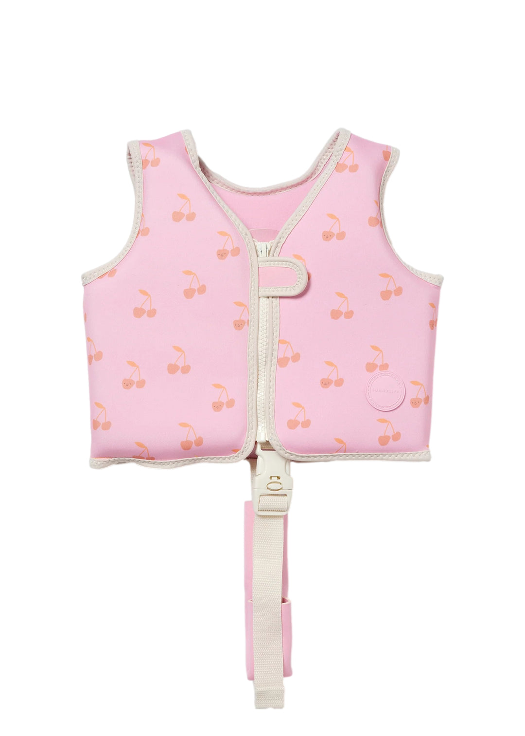 Kids Swim Vest - Cotton Candy Cherry