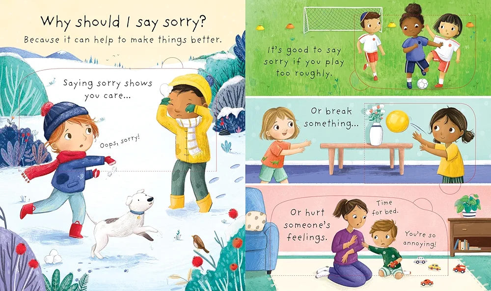 Usborne: Very First Questions and Answers Why Should I Say Sorry