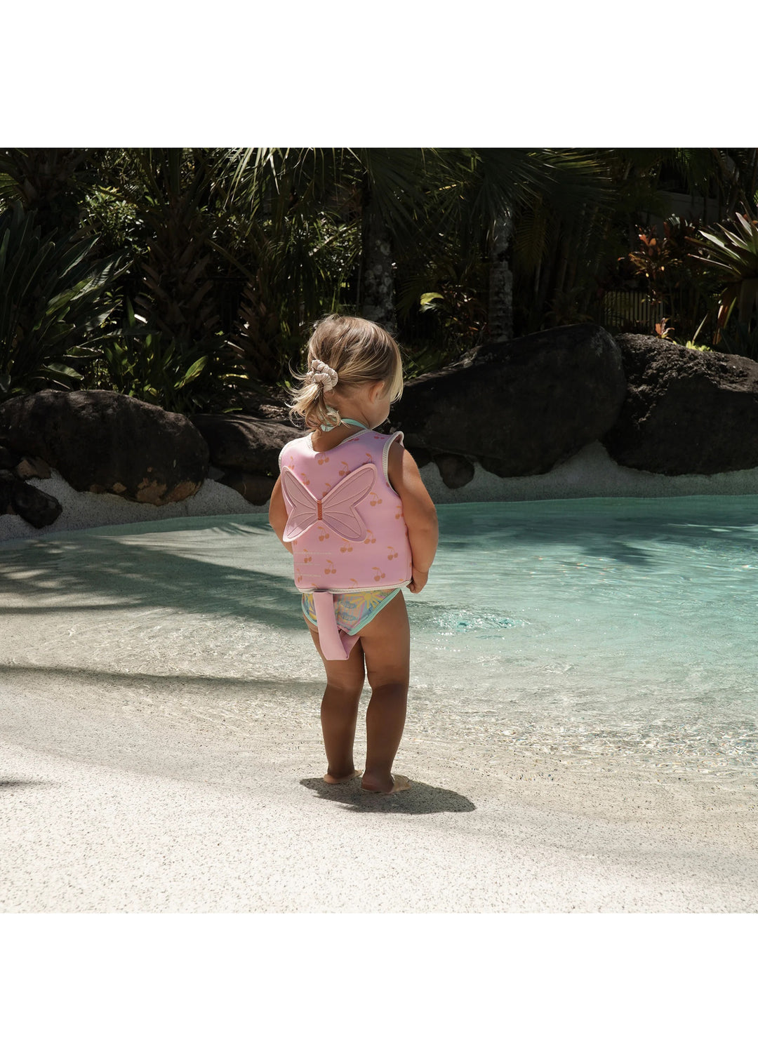 Kids Swim Vest - Cotton Candy Cherry