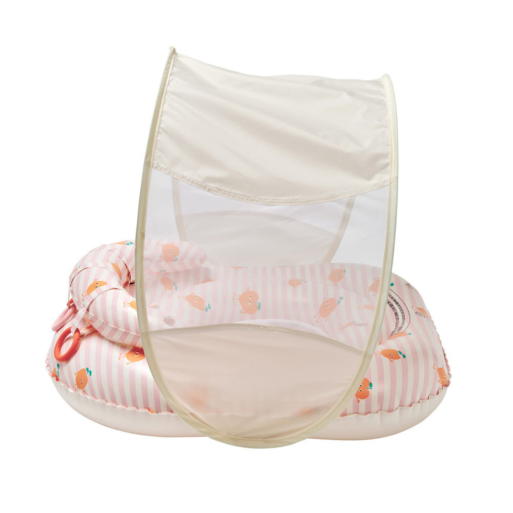 Interactive Baby Float Poppy the Peach - Pink Stripe