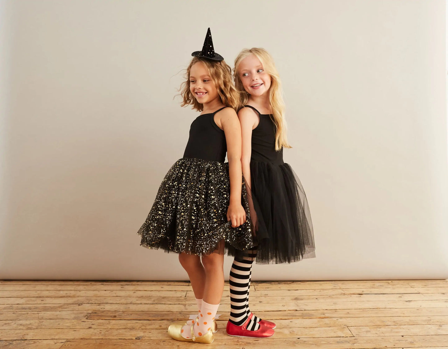 Black & Gold Sparkle Dress