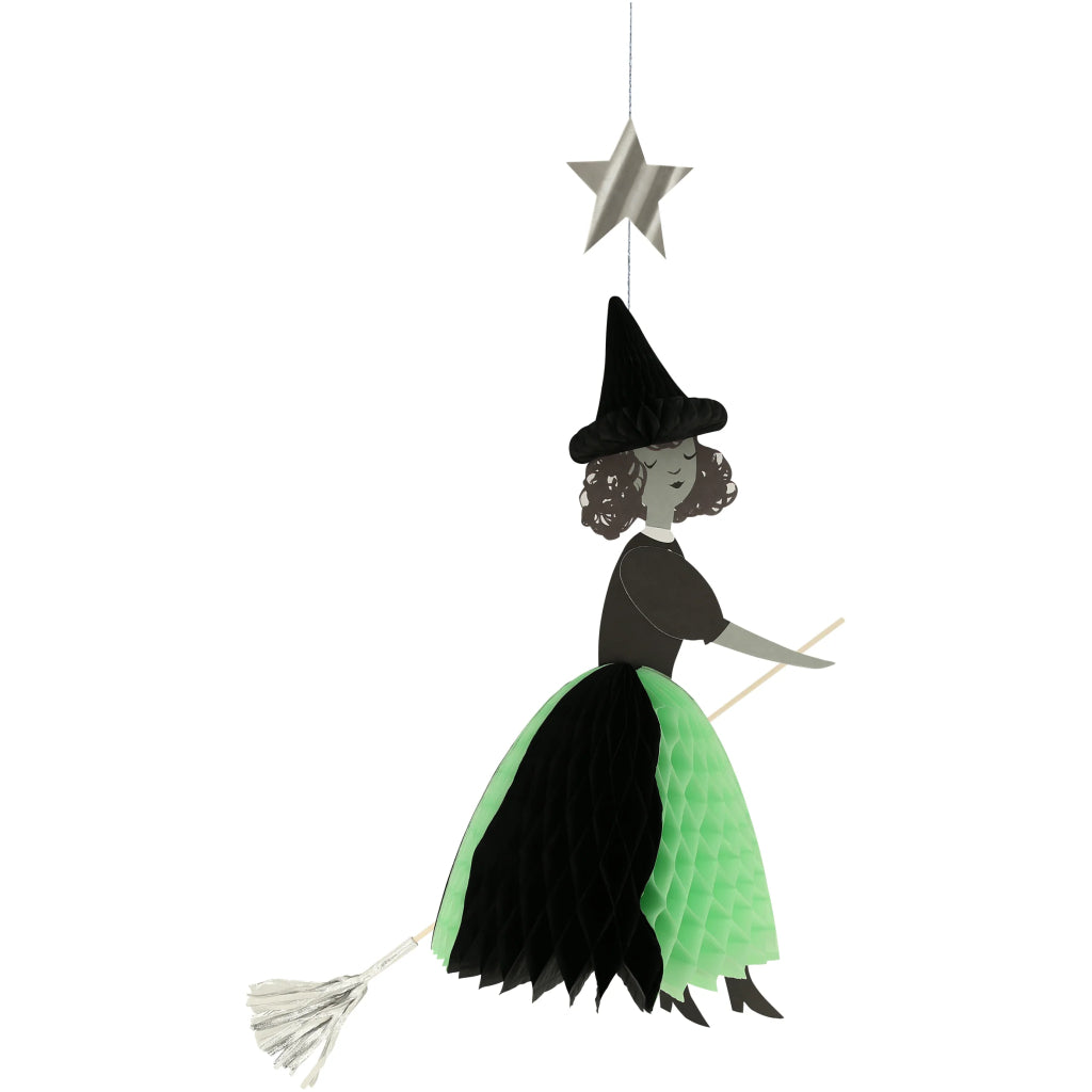 Flying Honeycomb Witch Decorations