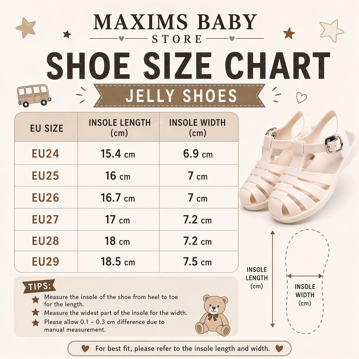 New Maxims Jelly Shoes