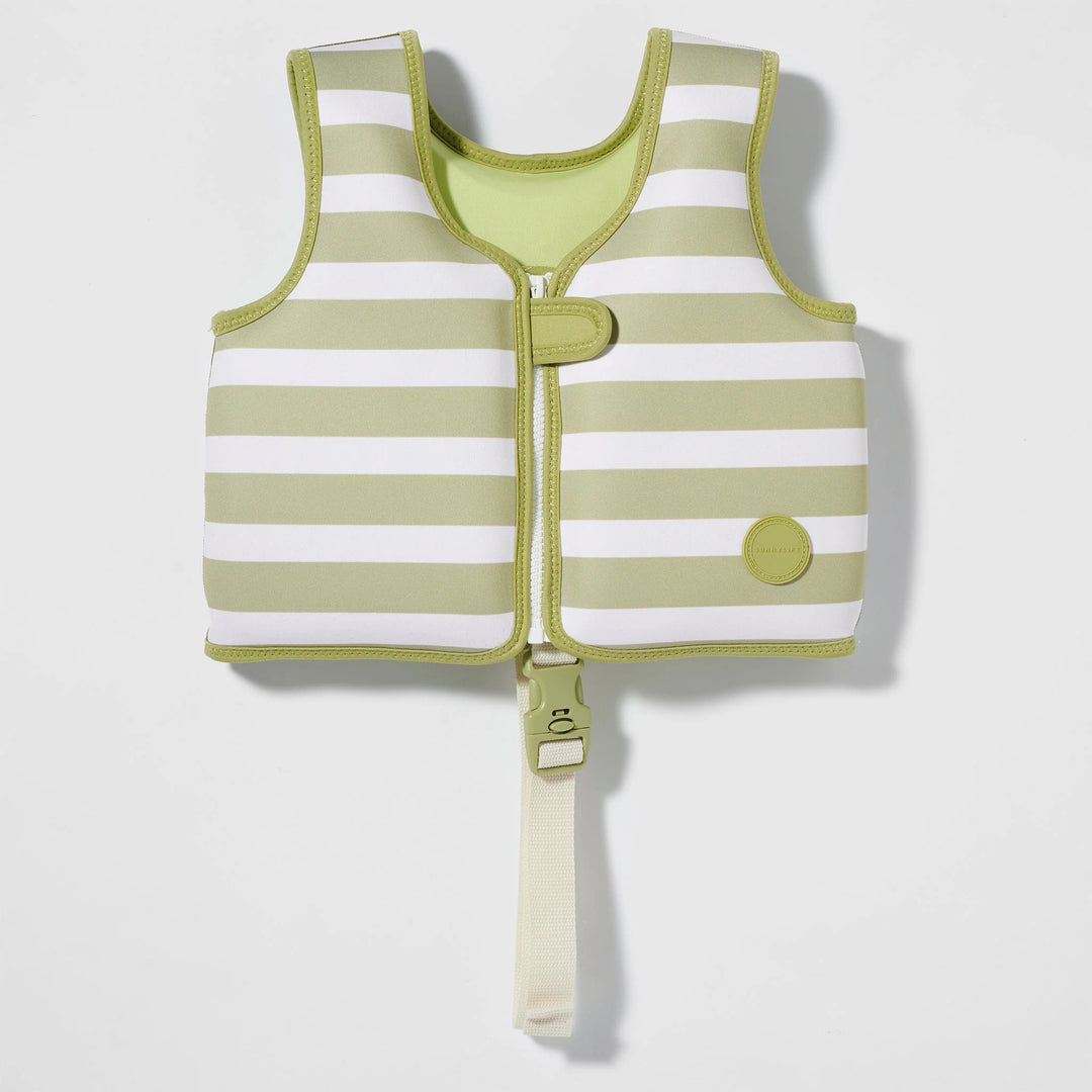 Kids Swim Vest - Into The Wild Khaki