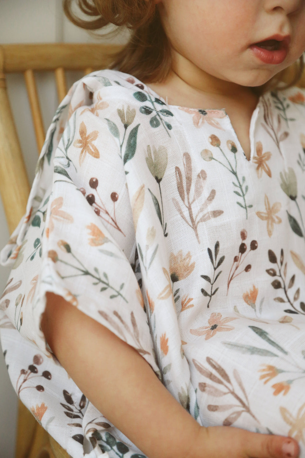 Botanica Muslin Poncho