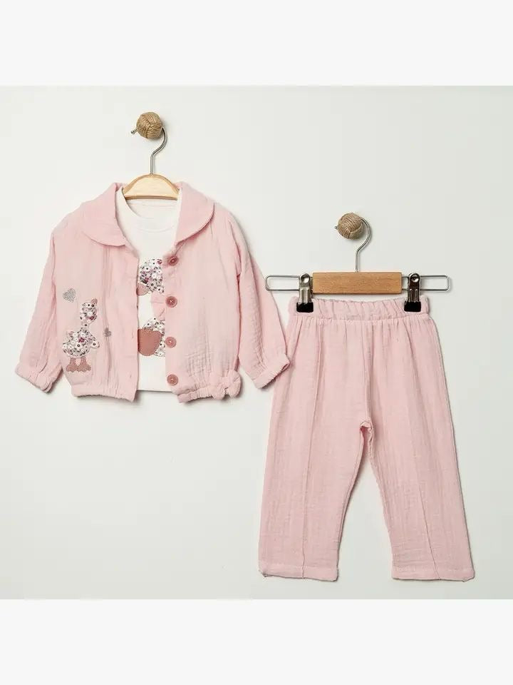 Willow Blossom Organic 3pcs Muslin Set