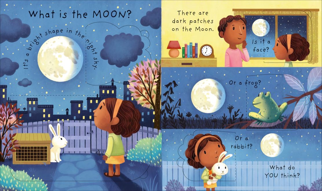 Usborne: Very First Questions and Answers What is the Moon?
