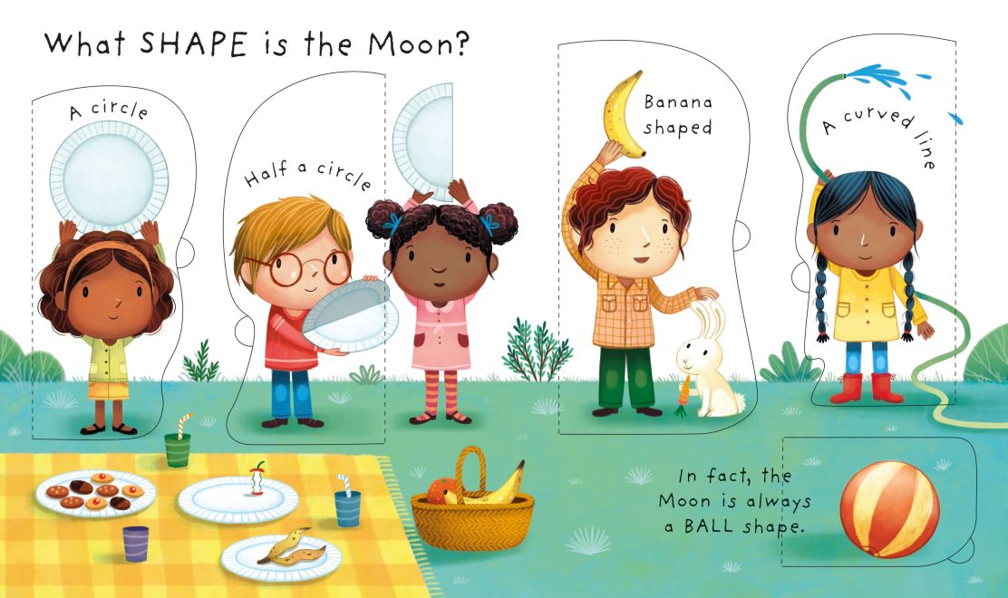 Usborne: Very First Questions and Answers What is the Moon?