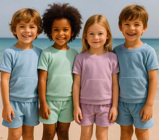 Euro Summer Towelling Set