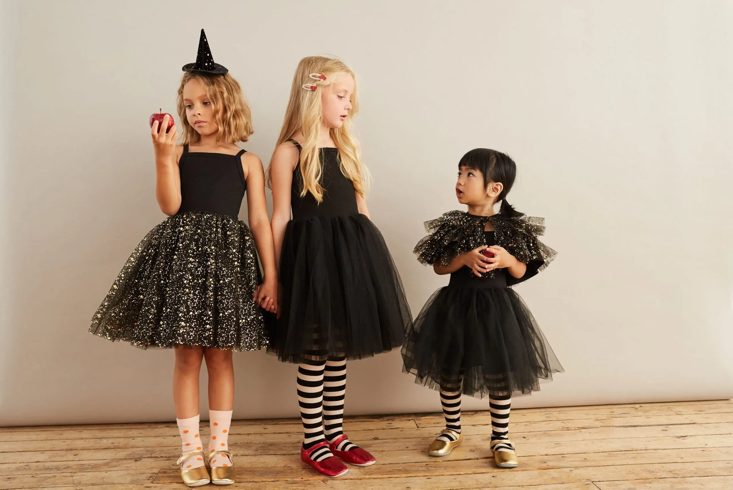 Black & Gold Sparkle Dress