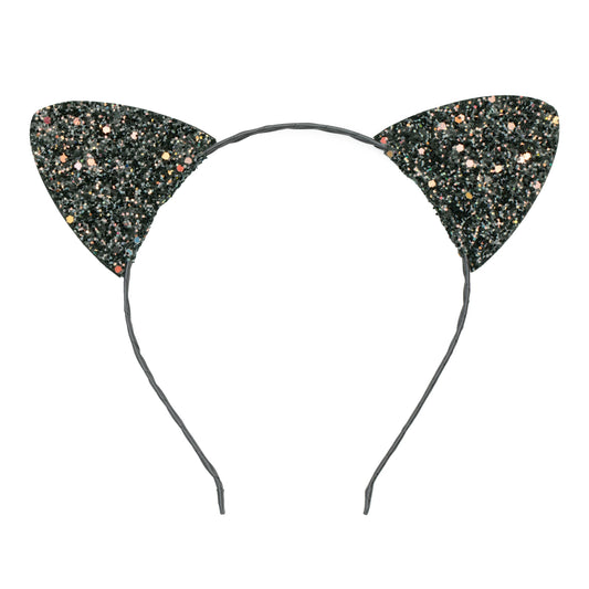 Spooky Glitter Cat Ears