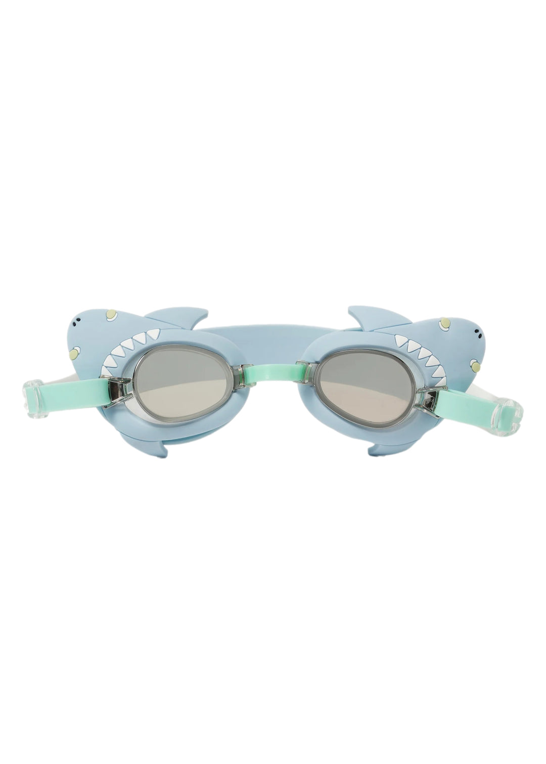 Salty The Shark Mini Swim Goggles - Aqua
