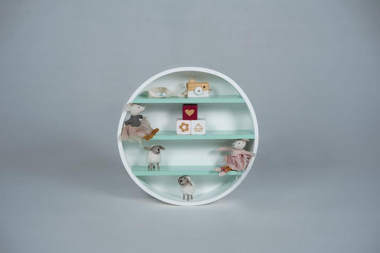 Kids Corner Round Wall Shelf